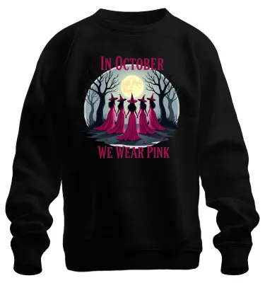 Imagen del producto de En octubre, sudadera con capucha tipo "pullover" uni, diseño "Hexen Vollmond Halloween Hexenclub", color , talla XXL