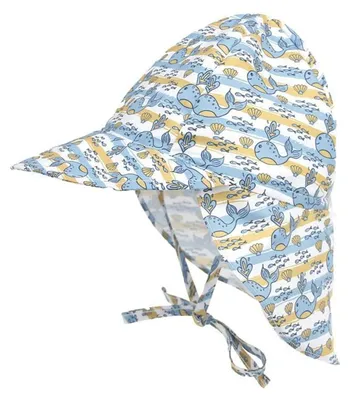 Produktbild von Sonnenhut Baby mit Nackenschutz UV Schutz Fischerhut Kinder Mütze 3 Monate - 5 Jahre 48-54 cm