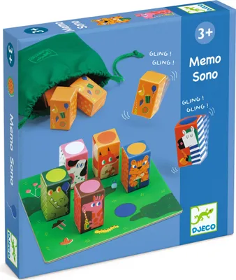 Obrázok produktu pre Vzdelávacie hračky Memo sono, Djeco