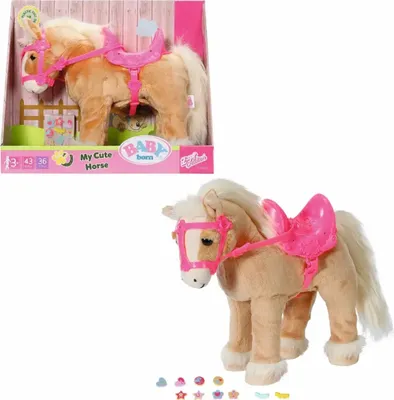 Produktbild von BABY born My Cute Horse, Puppentier, 3 Jahr(e), Batterien erforderlich