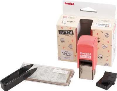 Produktbild von trodat Motivstempel-Set "Switch" - Selbstgemachtes