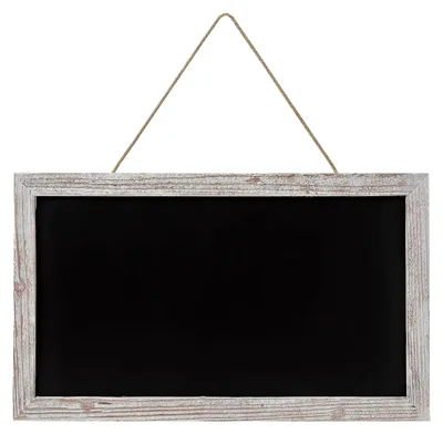 Produktbild von Kreidetafel zur Wandmontage 63 x 38 cm mit Holzrahmen