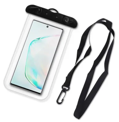 Produktbild von Wasserdichte Handy Tasche für Samsung Galaxy Serie Schutz Hülle Wasserfest BagFarben:Transparent;Handy Modelle für:Samsung Galaxy S22 /Plus /Ultra