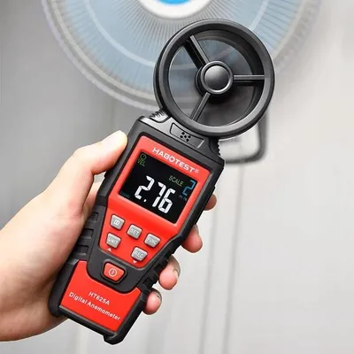 Obrázek produktu pro Anemometr (měření síly větru, měření teploty) - LCD displej