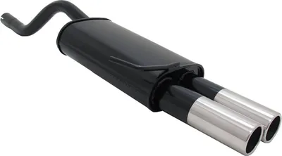 Obrázek produktu pro Novus sportovní zadní tlumič výfuku pro Renault Clio II (BB0/CB0) 2 x 76 mm