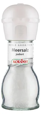 Zdjęcie produktu dla Kotanyi sól morska jodowana uniwersalna wzmacnia smak 92g