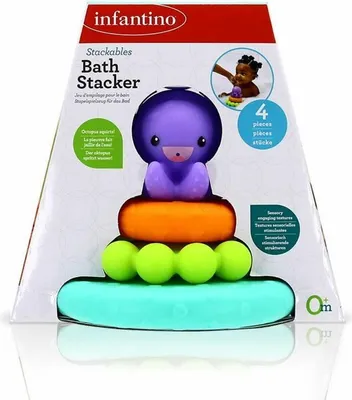 Obrázek produktu pro Balancierende Pyramide Infantino Chobotnice koupelová pyramida