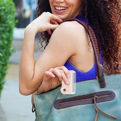 Produktbild von 2-in-1 Haarschneidekamm, multifunktionales Haarschneidewerkzeug mit | Zubehör für die, Haarschneidekamm für Spliss und professionelle Haarentfernung