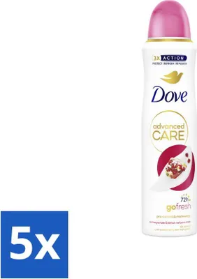 Produktbild von Dove Deodorant Spray - Granatapfel & Zitronenverbene - 150 ml - Vorteilspack - 5 Stücke