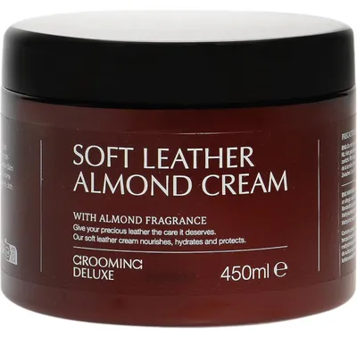 Zdjęcie produktu dla Grooming Deluxe Leather Balm Soft Leather Cream Almond