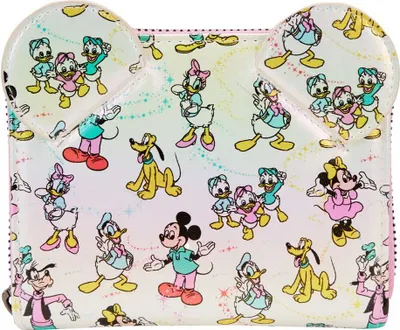 Obrázok produktu pre Disney by Loungefly Geldbeutel Mickey & Friends 100th Anniversary AOP