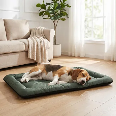 Produktbild von Hundebett Wasserdichtes Hundebett mit rutschfester Unterseite faltbar Waschbar für mittelgroße & große Hunde Katzen