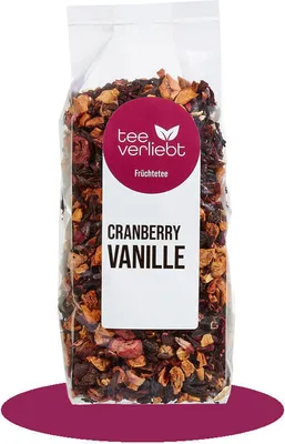 Produktbild von teeverliebt - Cranberry Vanille Früchtetee | 200g