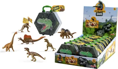 Obrázek produktu pro Dinosauři v krabičče 8-9 cm, 6 ks,12DP