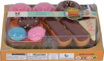 Produktbild von Lebensmittel-Set Donut Und Macaron