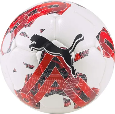 Produktbild von Puma Orbita 5 HYB Fußball weiß rot schwarz Gr 4