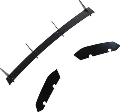 Zdjęcie produktu dla 3-częściowy dyfuzor tylnego zderzaka, czarny błyszczący, dolny splitter, spojler, body kit, zamiennik do SEAT LEON MK3, CUPRA hatchback