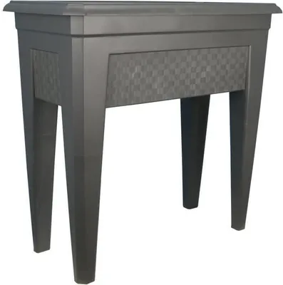 Immagine prodotto di Fioriera su piedini RIVIERA IZIGARDEN, 60 cm, 59,50x33x73,5 cm, 42 L, grigio