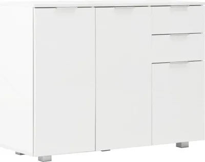 Obrázok produktu pre vidaXL Príborník s vysokým leskom biely 107x35x80,5 cm