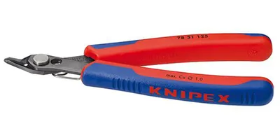 Produktbild von KNIPEX Super Knips® schmaler Kopf 78 31 125 Elektronik-Seitenschneider