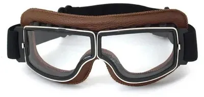 Immagine prodotto di TXR Occhiali da moto retro marrone