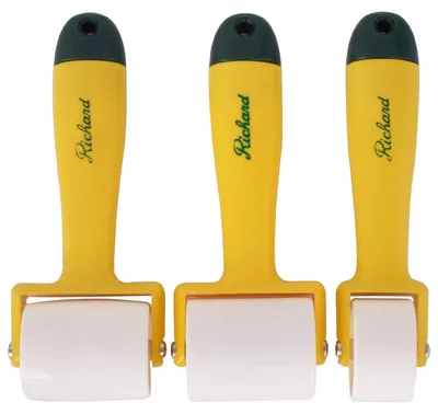 Image de Rouleau à joints pour papier peint - Plastique - Lot de 3 - Pour papier peint