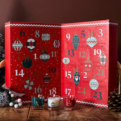 Image de Calendrier De L'avent Bougie Parfumee X24