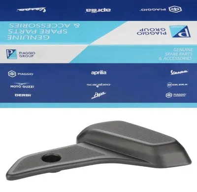 Zdjęcie produktu dla Podnóżek pasażera, lewa strona, oryginalny, do skuterów Piaggio Vespa Primavera, Sprint 50, 125, 150