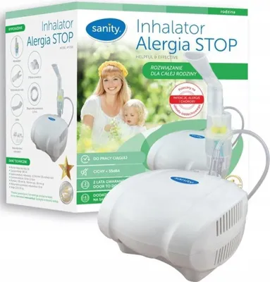Obrázek produktu pro Alergia Stop Sanity Inhalator Model A500LW00, 1 sztuka