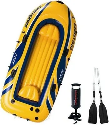 Obrázek produktu pro Nafukovací souprava Challenger 3 Set pro 3 osoby 4 ks Intex 295 x 137 x 43 cm
