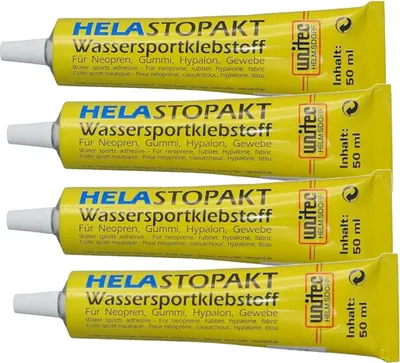 Immagine prodotto di HELASTOPAKT Adesivo per sport acquatici Tube Deckpad SUP Adesivo ELASTOSAL Indurente RFE - Quantità: 200 g