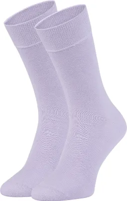 Produktbild von Socken für Damen & Herren Lange Baumwollsocken, 41-46, Fliederfarben (French Lavender)