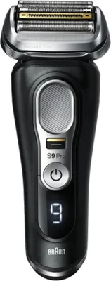 Immagine prodotto di Braun Series 9 9460cc - Raschietto - Acciaio inossidabile - Nero - Batteria ricaricabile - Ioni di litio (Li-Ion) - 60 min (394099)