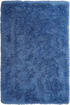 Produktbild von BELIANI Teppich Blau 140 x 200 cm Hochflor Getuftet universelle Design Klassisch