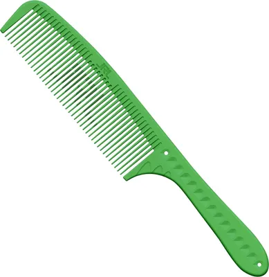 Produktbild von Profi-Kamm 7.6 Zoll, Grün, hitzebeständig, feinzahnig, für langes & feines Haar