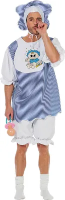 Produktbild von Baby Boy Kostüm für Erwachsene Größe: 58