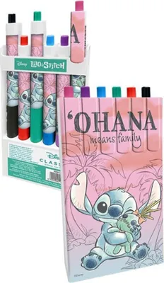Produktbild von Disney Lilo und Stitch Cheeky Farbiger Stift Set 6-teilig