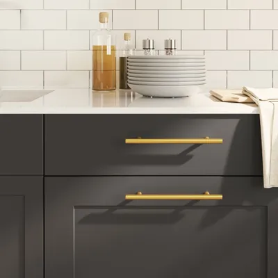 Produktbild von Cloris Designermöbel Möbelgriffe 20er-set - Golden 160 mm Edelstahl - 2026Neu538863 - Schrankgriffe