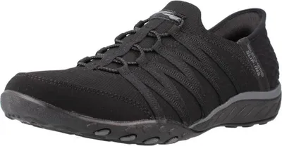 Produktbild von SKECHERS SLIP-INS  BREATHE-EASY- ROLL-WITH-ME Schwarz