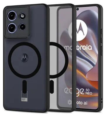Produktbild von Tech-Protect MagMat MagSafe Case für Motorola Edge 50 Neo - Schwarz