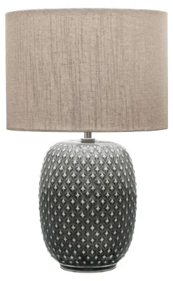 Produktbild von Paulmann Pauleen Pretty Classy Tischleuchte max60W E27 Dunkelgrau/Beige 230V Keramik