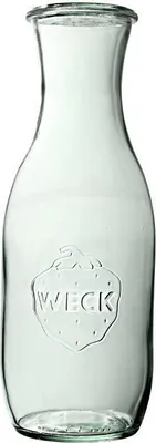 Produktbild von WECK SAFTFLASCHE Flasche ohne Deckel 1062 ml 6 Stück