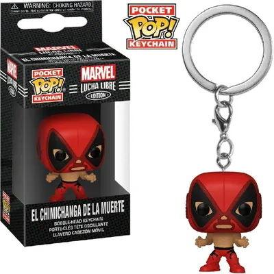 Obrázok produktu pre Funko 53897 - Pop! Marvel Luchadores Deadpool Kľúčenka