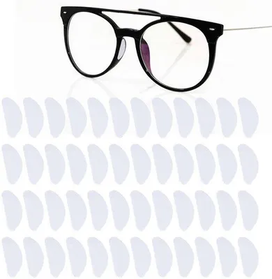 Produktbild von Silikon-Neuspads für Brille - Komfortabel und Anti-slip - 1,8 x 0,8 x 0,3 cm