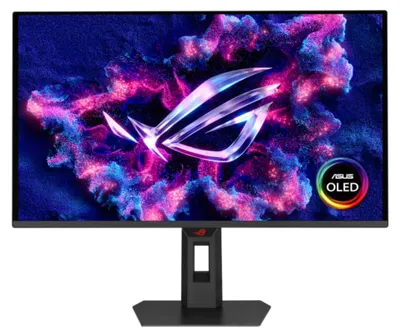 Produktbild von ROD Strix QD-OLED XG27AQDNG (67.3 cm (26.5 Zoll), schwarz, QHD, DP, HDMI, USB-Hub, Aura Sync, 360Hz Panel)