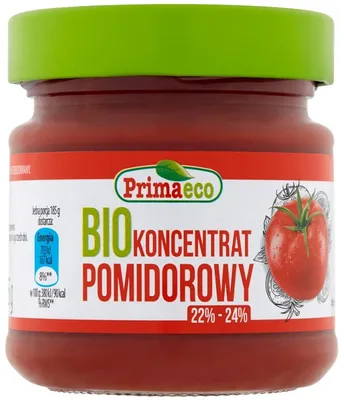 Obrázok produktu pre Paradajkový Koncentrát 22% - 24%185G - Primavika (Primaeco)