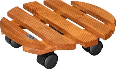 Immagine prodotto di WAGNER® design yourself 20018201 WAGNER® design yourself Pflanzenroller COUNTRY GH 0182 Holz hellbraun rund 30,0 x 8,2 cm