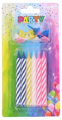 Image de Bougies géantes 12 pièces + supports 12 pièces