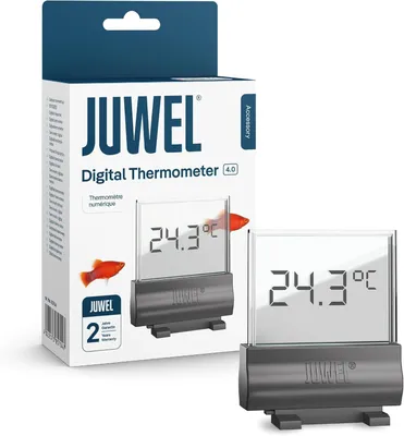 Productafbeelding van Aquariumthermometer - digitaal met groot lcd-display - voor zoet- en zeewateraquaria