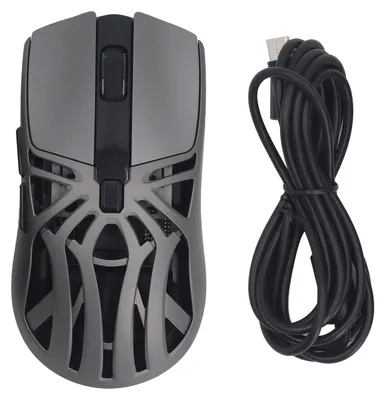 Produktbild von Bluetooth Wireless 3 Modi Maus 10000DPI für Gaming-Computer Grau